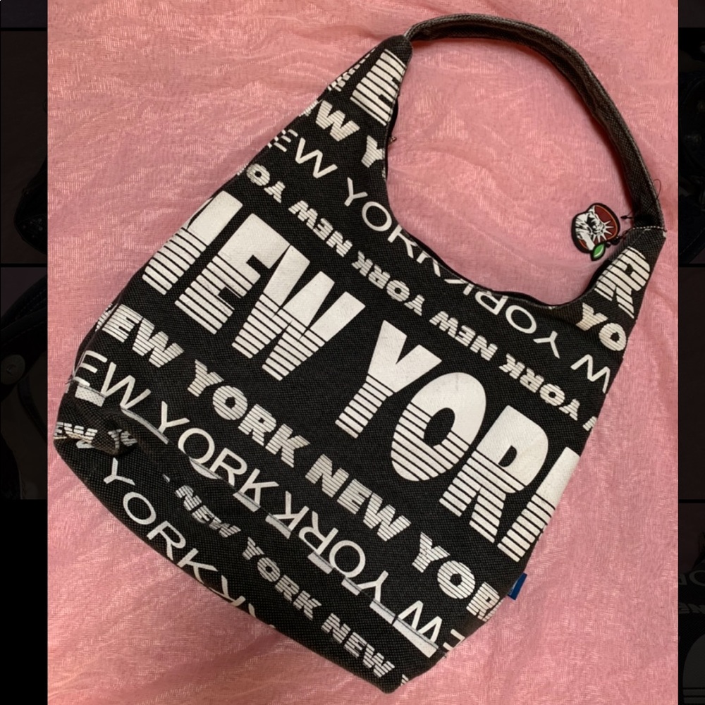 Vintage New York Hobo Shoulder Bag